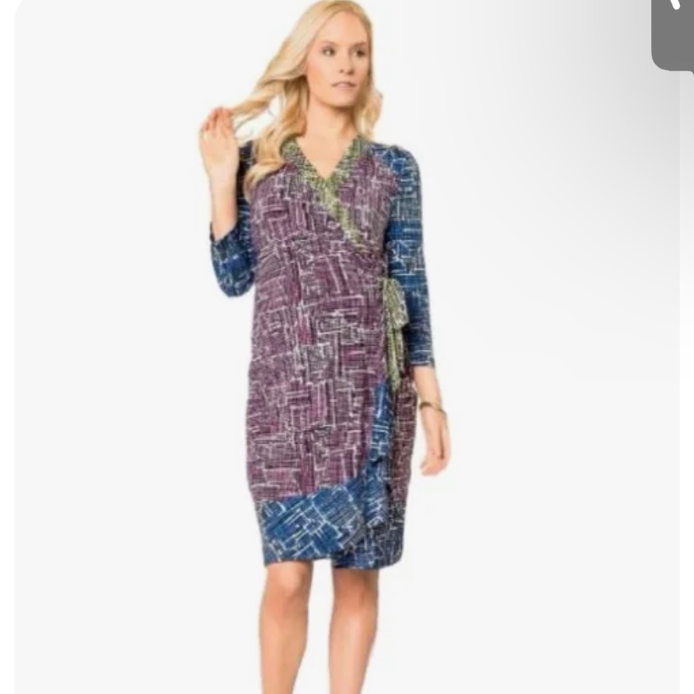BCBGMaxAzria Adele Wrap Dress